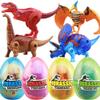4 Pack Different Hatching Eggs Dinosaur Toys for 3+ Year Old Kids,Magic Egg that Hatch Dinosaurs Toy for Boy Girl Dino Fans,Deformation T-rex,Pterosaurs,Brachiosaurus,Triceratops(Random Color) view 1