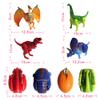 4 Pack Different Hatching Eggs Dinosaur Toys for 3+ Year Old Kids,Magic Egg that Hatch Dinosaurs Toy for Boy Girl Dino Fans,Deformation T-rex,Pterosaurs,Brachiosaurus,Triceratops(Random Color) view 3