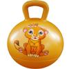 AppleRound Hippity Hoppity Hop Ball with Air Pump - 15in / 38cm Diameter, for Children Ages 3-6, Kangaroo Bouncer Sit-on Bouncy Ball with Handle view 1