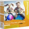 AppleRound Hippity Hoppity Hop Ball with Air Pump - 15in / 38cm Diameter, for Children Ages 3-6, Kangaroo Bouncer Sit-on Bouncy Ball with Handle view 3
