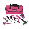 Grip 9 pc Pink Children's Tool Kit, Kids Tools, Real Tools view 1