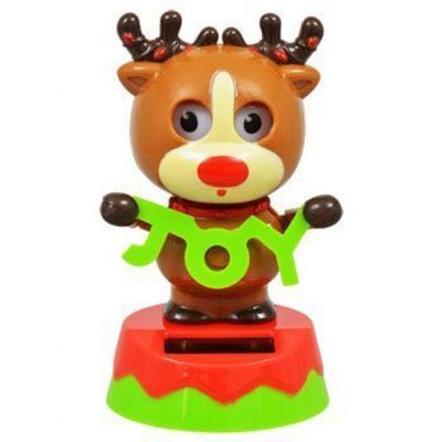 Plastic Solar-Powered Dancing Reindeer, 4