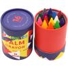Lebze Jumbo Crayons for Toddlers, 16 Colors Non Toxic Crayons, Easy to Hold Large Crayon for Kids, Safe for Babies and Children Flower Monaco view 1
