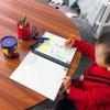 Lebze Jumbo Crayons for Toddlers, 16 Colors Non Toxic Crayons, Easy to Hold Large Crayon for Kids, Safe for Babies and Children Flower Monaco view 3