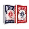 Bicycle Rider Back Standard Index Playing Cards, 12 Pack Bulk Set, Classic Poker Size Decks of Cards for Poker, Blackjack, Rummy, and Family Card Games, Red & Blue Backs view 3