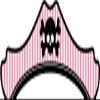 8-Count Child Size Party Headbands, Pirate Party Girl view 2
