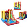 Bounceland Jump and Splash Adventure Bounce House or Water Slide All in one, Large Pool, Fun Bouncing Area with Basketball Hoop, Long Slide with Climbing Wall, UL Certified Blower Included view 2