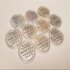 10x Silver Clad Bounty Poker Chip for Bounty Tournaments / Card Protector view 1