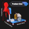 EUDAX DIY Dynamo Lantern Educational STEM Building Toy, Hand Cranked Power Generator,Generators Science Kit, Light Bulb Science Experiments Kits for Kids Age view 2