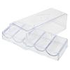 Brybelly Acrylic Poker Chip Rack/Tray with Covers (Set of 10), Clear view 3