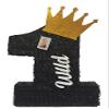 APINATA4U Large 20" Number One Pinata Gold Crown Wild Theme Black Color First Birthday Little Wild One Party Decoration view 1