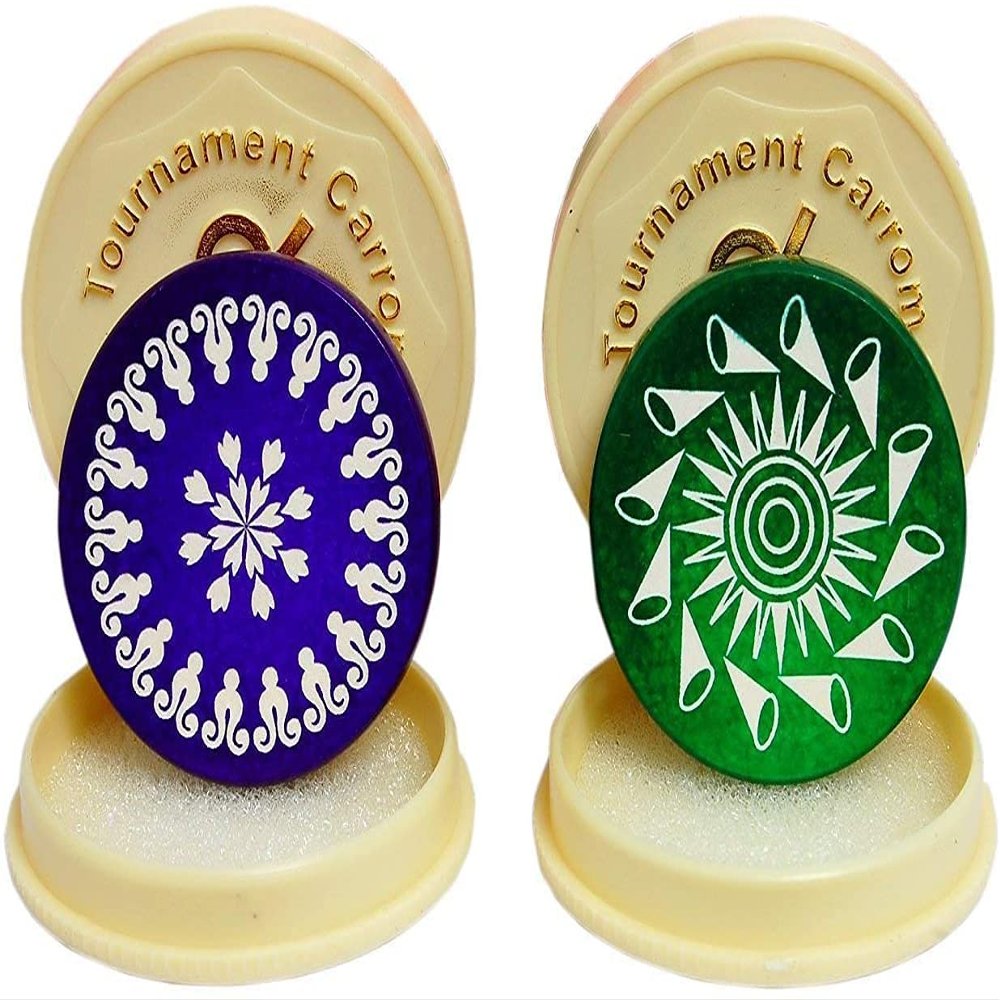 cradle2cricket Standard Size Carrom Tournament Striker Combo - Smooth Surface, Excellent Re-Bounce, Carrom Striker for Professional Play, Ideal for Tournaments