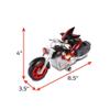 NKOK Sonic Sega All-Stars Racing RC Shadow Motorcycle; Full Function 2.4 GHz Radio Control with Turbo Boost; Ages 6+ view 3