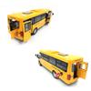 9" Pull Back School Bus,Light Up & Sounds Die-cast Metal Toy Vehicles with Bright Yellow and Openable Doors view 3