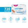 WaterWipes Sensitive+ Newborn & Baby Wipes, 3-In-1 Cleans, Cares, Protects, 99.9% Water, Unscented & Hypoallergenic, 720 Count (12 Packs) view 2