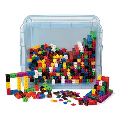 hand2mind Snap Cubes, Math Linking Cubes, Plastic Cubes, Snap Blocks, Color Sorting, Connecting Cubes, Math Manipulatives, Counting Cubes for Kids Math, Math Cubes, Math Counters (Set of 2000)