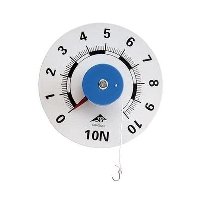 3B Scientific Dynamometer with 200mm Round Dial, 10 N Range, 0.2 N Graduation