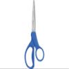 Westcott 41218 Preferred Line Stainless Steel Scissors, 8-Inch Long, Blue view 3