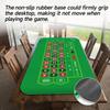 GSE Games & Sports Expert Casino Roulette Tabletop Layout Mat with Carrying Bag, Non-Slip Rubber Roulette Table Top Mat for Family/Friends Parties, Casino Night view 4