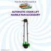Marble Genius Automatic Chain Lift - Marble Run Accessory Add-On Set for Creating Exciting Mazes, Tracks, and Races - Endless Fun, and Creativity, Experience The Thrills of Marbles Racing view 2