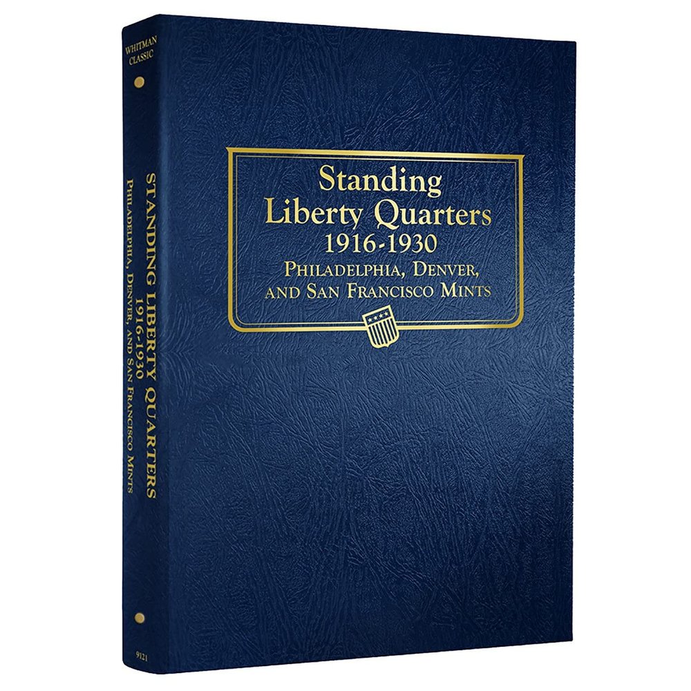 Whitman US Standing Liberty Quarter Coin Album 1916 - 1930 #9121