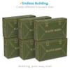Blaster Boards - 6 Pack | Kids Fort Building Kit for Nerf Wars & Creative Play | 276 Piece Set view 3