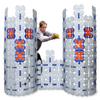 Blaster Boards: 4 Pack - Kids Fort Building Kit - Creative Nerf War Playset - Build Nerf Bunker & Nerf Targets - Durable Nerf War Obstacles for Nerf Battles & Laser Tag view 1
