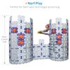 Blaster Boards: 4 Pack - Kids Fort Building Kit - Creative Nerf War Playset - Build Nerf Bunker & Nerf Targets - Durable Nerf War Obstacles for Nerf Battles & Laser Tag view 2