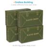 Blaster Boards: 4 Pack - Kids Fort Building Kit - Creative Nerf War Playset - Build Nerf Bunker & Nerf Targets - Durable Nerf War Obstacles for Nerf Battles & Laser Tag view 3
