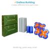 Blaster Boards 2 Pack - Kids Fort Building Kit - Creative War Playset - Build Bunker & Targets - Durable War Obstacles view 3