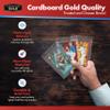 Cardboard Gold Card Saver 1-100 Count - Semi Rigid Card Holder, Trading Card Protectors - PSA-Approved Cardsaver for Baseball, Trading, Sports Cards - Card Sleeves, Binder, & Storage Box Compatible view 3