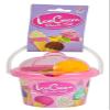 Androni Beach Pail and Sand Toy Set, Ice Cream Shop (5-Piece) view 1