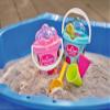 Androni Beach Pail and Sand Toy Set, Ice Cream Shop (5-Piece) view 2