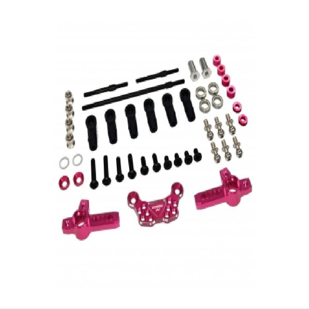 3Racing 415013171 RC Model Hop-ups SAK-D4830/PK RCM_Rear Camber Mixing Linkage for D4, Multi
