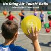 GoSports Inflatable Dodgeball - No Sting Balls - Includes Ball Pump & Mesh Bag view 2