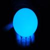 Clear UV Acrylic Contact Juggling Ball - 76mm (Appx. 3 inch) Glowing Blue Color Under UV Space view 1