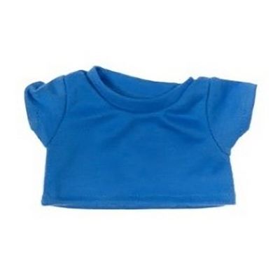 Blue T-Shirt Clothing Fits 8"-10" Animals, Most Webkinz, Shining Star and 8"-10" Make Your Own Stuffed Animals and