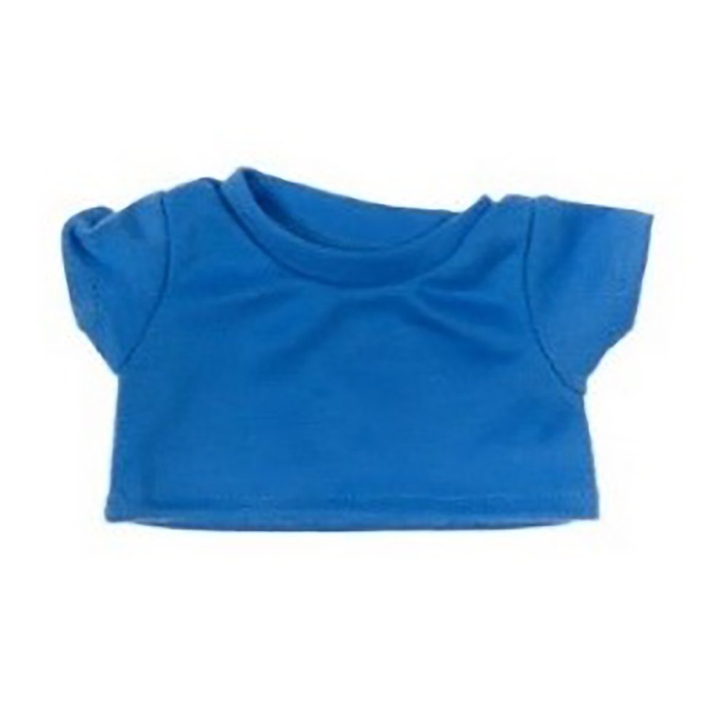 Blue T-Shirt Clothing Fits 8"-10" Animals, Most Webkinz, Shining Star and 8"-10" Make Your Own Stuffed Animals and