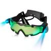 AGM Kids Night Vision Goggles, Adjustable Spy Gear Night Mission Goggles with Flip-Out Lights Green Lens view 1