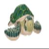 Wild Republic Sea Turtle Plush, Stuffed Animal, Plush Toy, Gifts for Kids, Cuddlekins, Green 8 Inches,Multi view 1