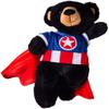 Bear Icon Hero with Cape T-Shirt Teddy Bear Clothes Fits Most 14"-18" Build-a-Bear and Make Your Own Stuffed Animals view 3