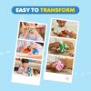 Robocar Poli 4" Transforming Robot - Helly Transforming Helicopter Action Rescue Toy Figure, STEM Educational Gift for Toddlers and Kids Age 1+ view 4