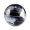 Senders Floating Globe with LED Lights C Shape Magnetic Levitation Floating Globe World Map for Desk Decoration (Black-Silver) view 2