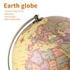 TTKTK Illuminated World Globe for Adults & Kids with Wooden Stand,Built in LED Lamp for Illuminated Night View Antique Globe for Home Dcor and Office Desktop 8inch view 2