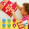 Pockets of Learning Right at Home Quiet Book, Animal Activity Busy Book for Toddlers and Children view 2