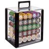 Claysmith Gaming 1000-Count 'The Mint' Poker Chip Set in Acrylic Case, 13.5gm view 1