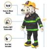 25" Dalmatian Firefigher, Firedog, Full Body, Ventriloquist Style, Animal Puppet view 3