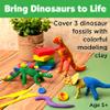 Creativity for Kids Create with Clay Dinosaurs: Sensory Craft, Creative Toy, Dinosaur Children's Toy, Boy Gifts, Easter Basket Stuffers for Kids (Ages 5+) view 2