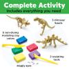 Creativity for Kids Create with Clay Dinosaurs: Sensory Craft, Creative Toy, Dinosaur Children's Toy, Boy Gifts, Easter Basket Stuffers for Kids (Ages 5+) view 3