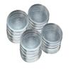 20 Clear Chip Spacers Casino Style view 1